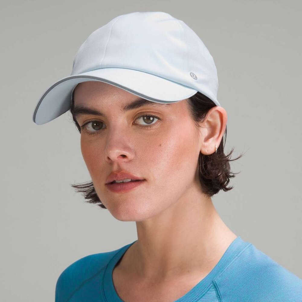 SOLD: Lululemon Womens Fast and Free Running Hat Powder Blue S/M